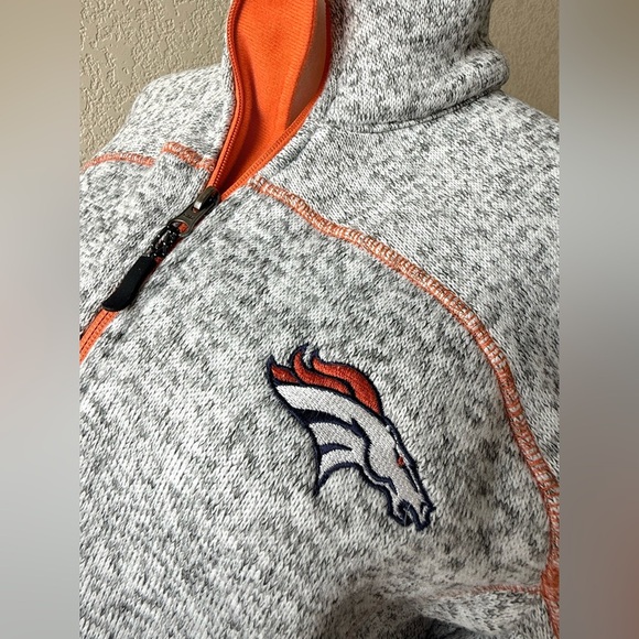 NFL Team Apparel Denver Broncos Full-Zip Fleece Jacket – Women’s Small - Picture 8 of 8
